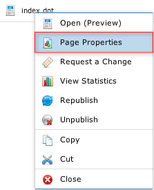 Edit HTML Page Edit HTML Page